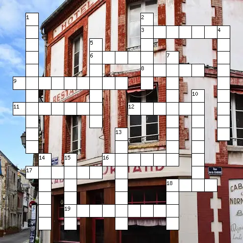 Mots croisés - Station balnéaire normande